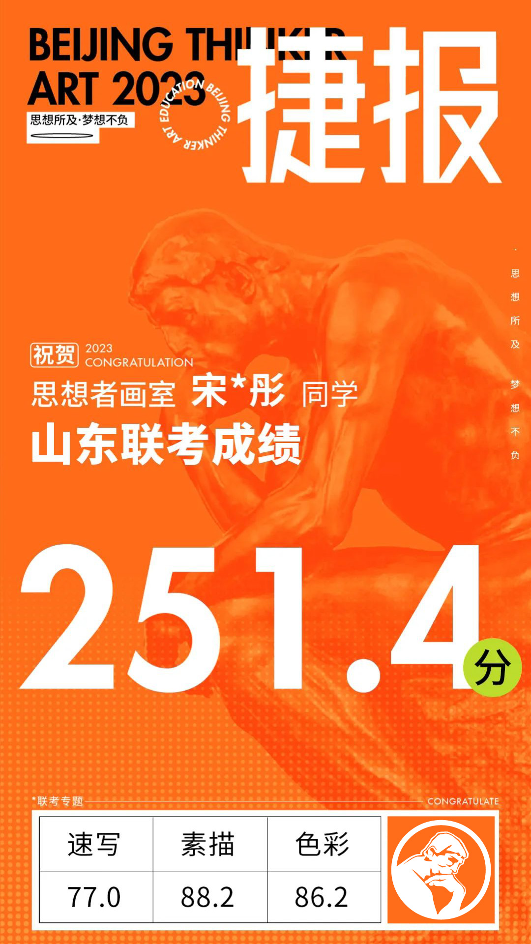 思想者 校考成绩-01-25