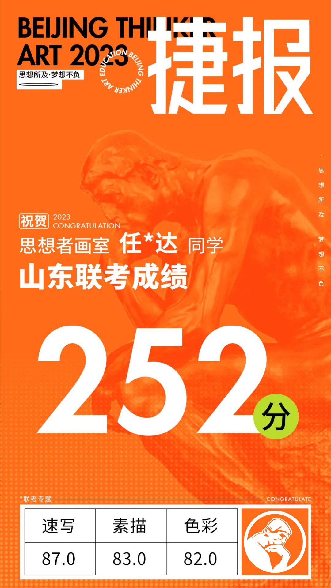 思想者 校考成绩-01-23